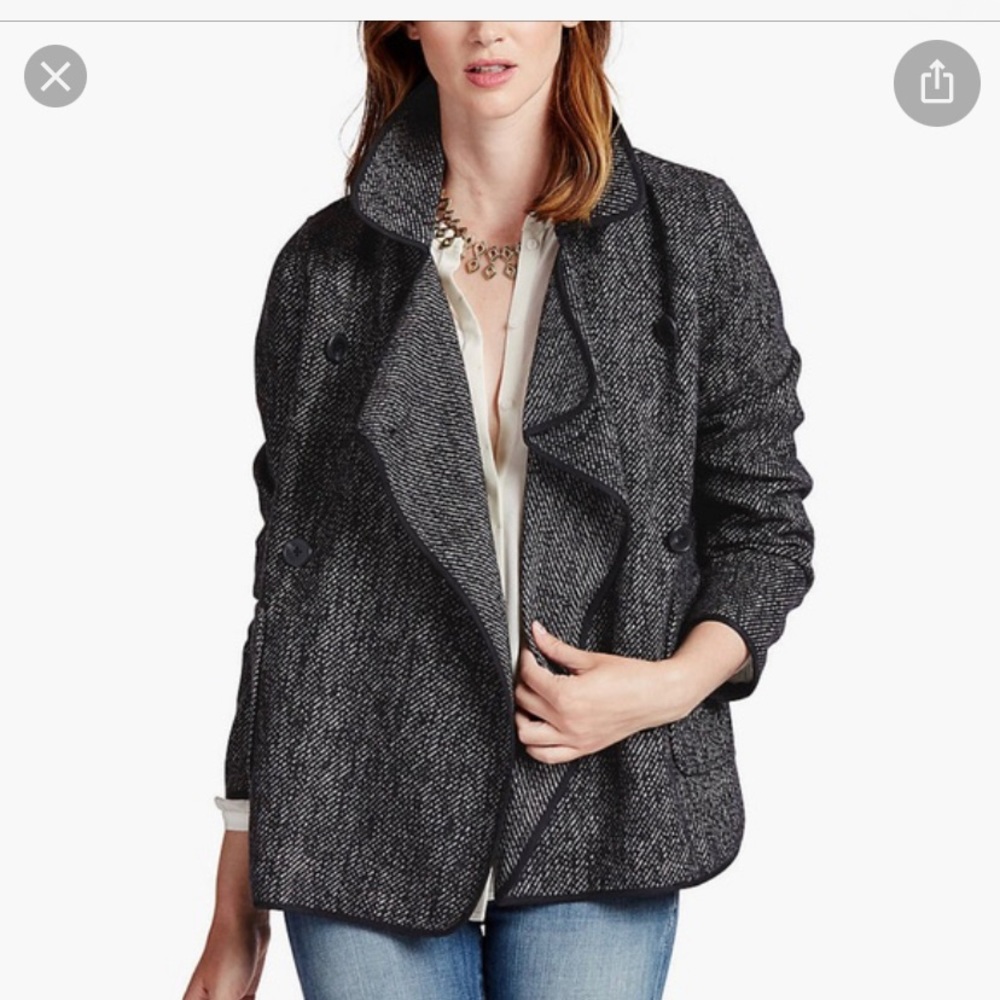Lucky Brand - Drape Pea Coat - NWT